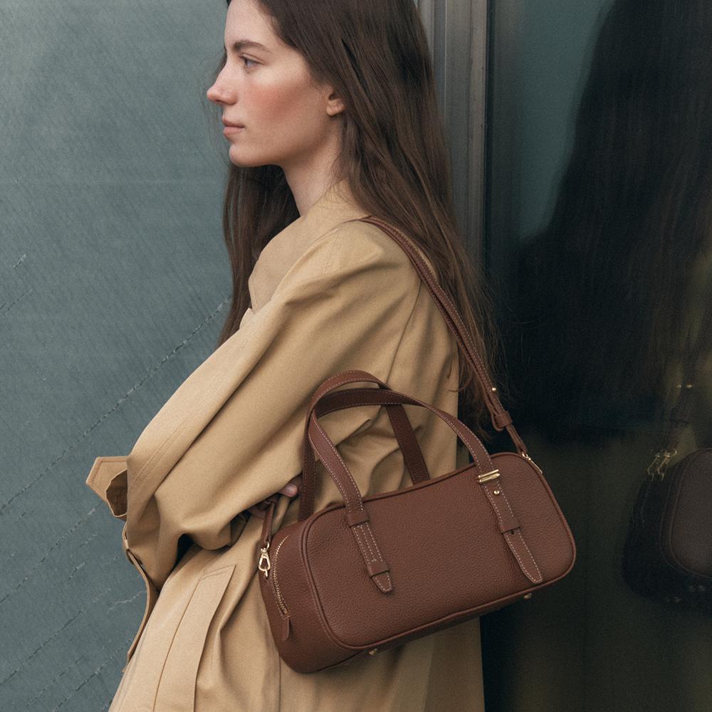 VT Boston Bag Tan Brown  [New 15%]  (정상가 288000원)