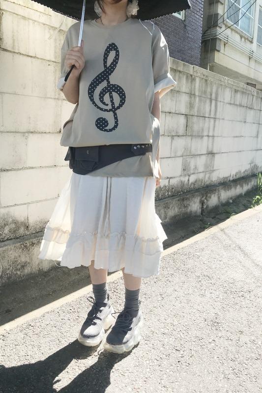 dot melody tee (3color)