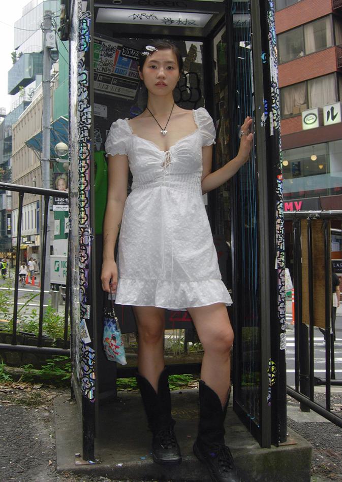 @lee.hyunha pick! lotsyou_Bella Dress White