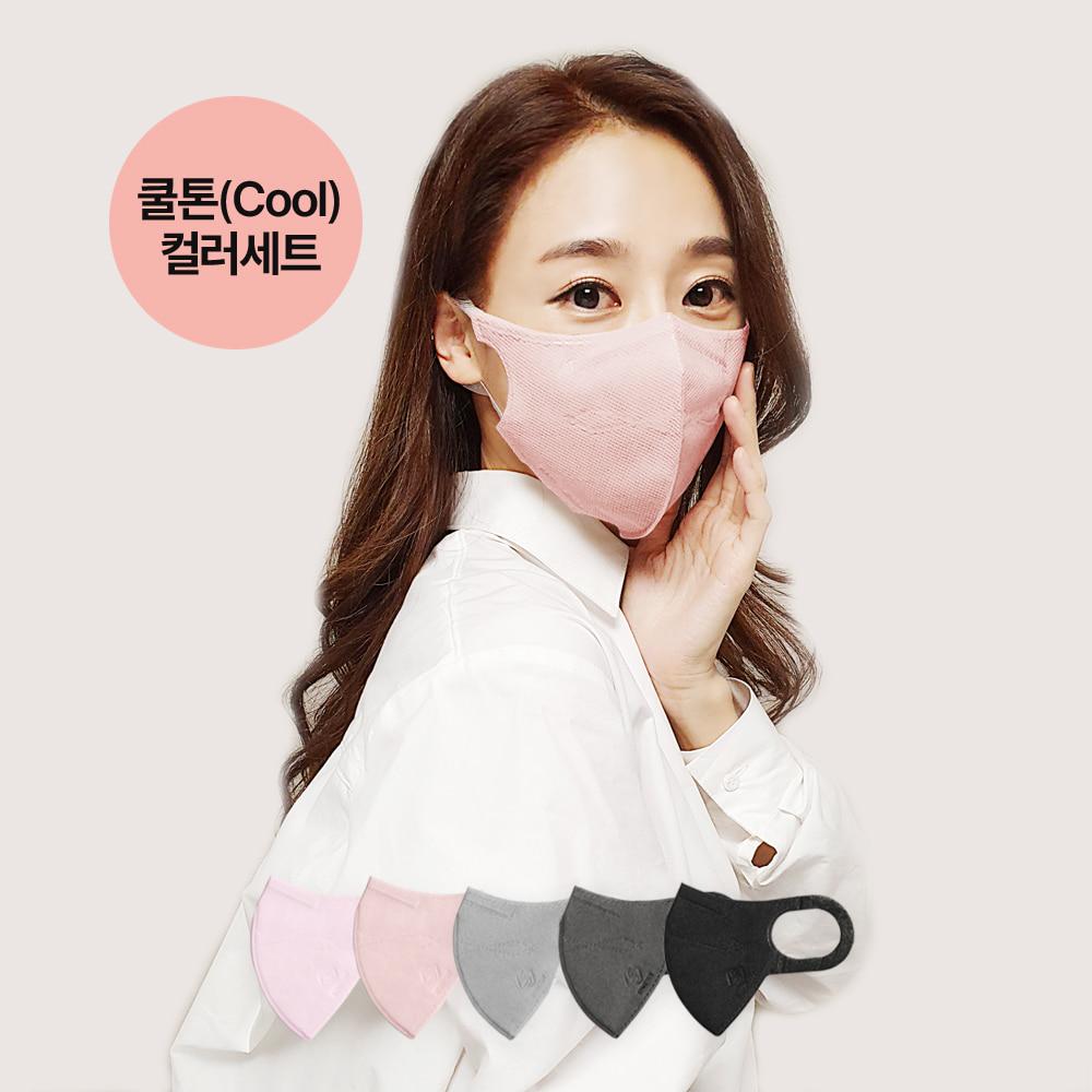 시노텍스 쿨톤(Cool) 50매 덴탈마스크처럼 여름에도 숨쉬기편한 ePTFE 마스크