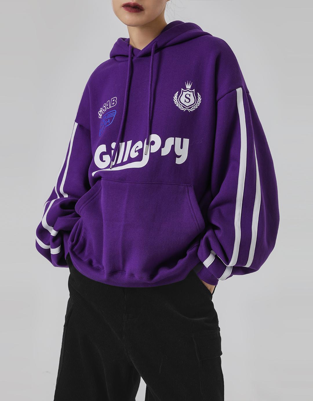 (UNISEX) 키렙 프린팅 기모 후드티