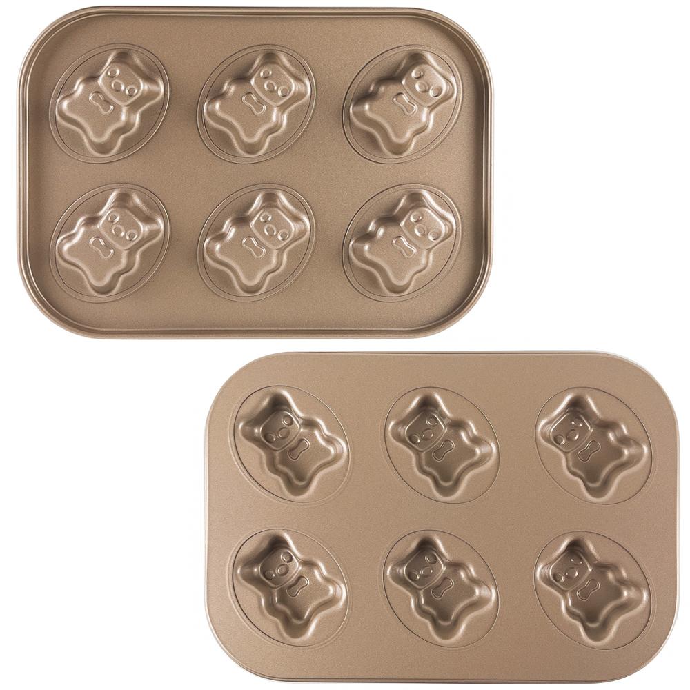 [복수구매 DC] 동물 모양팬 곰돌이틀 동물빵 곰돌이마들렌 마드렌느 머핀 팬