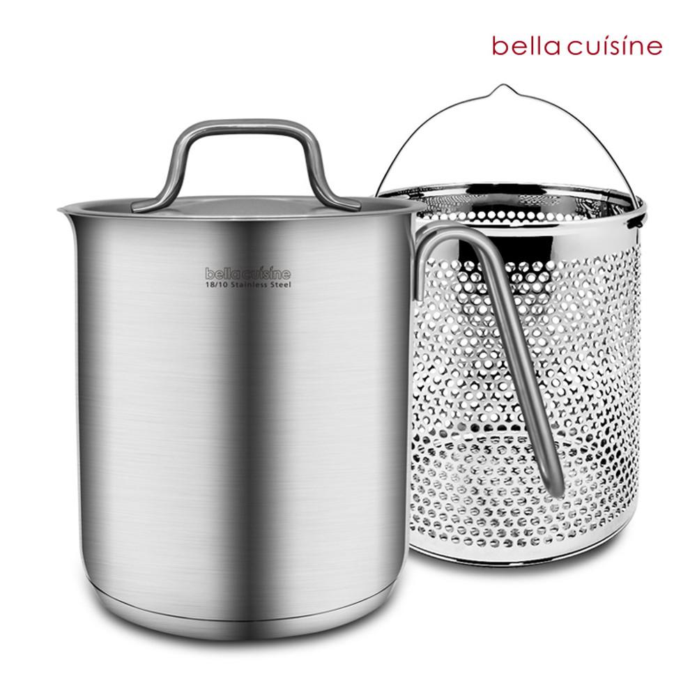 벨라쿠진 16cm 멀티팟 세트/스텐뚜껑