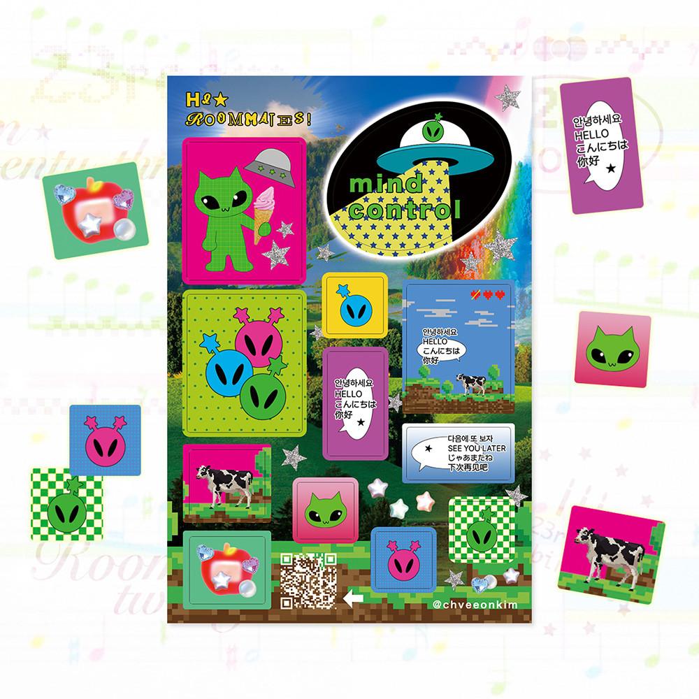 [23room] 안녕하세요! 외계인 sticker