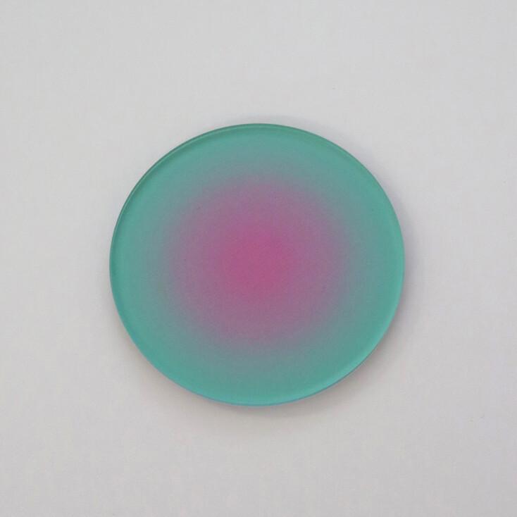 FRUTIY PUDDING LIME RASPBERRY 티코스터