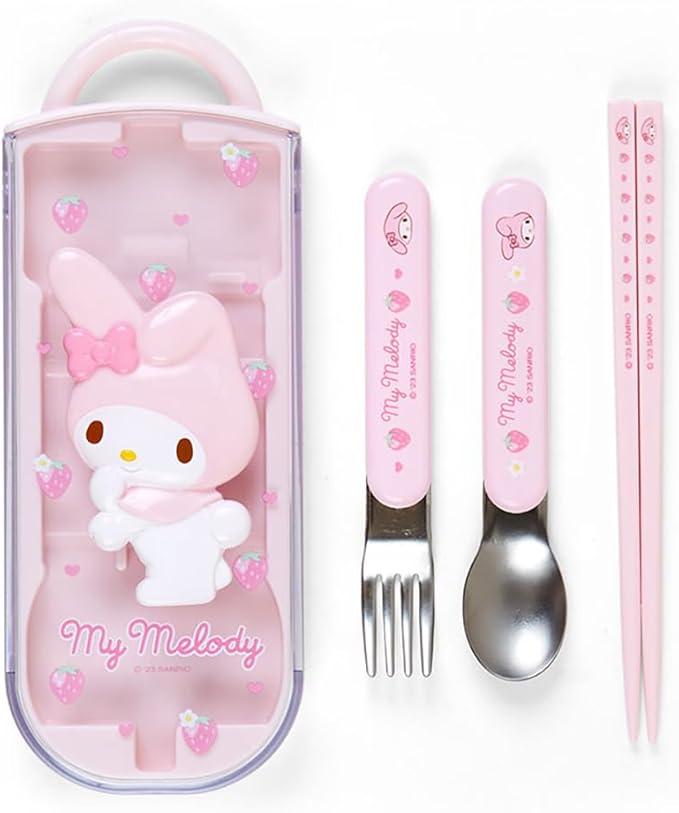 Sanrio 013846 My Melody Lunch Trio Set with Relief