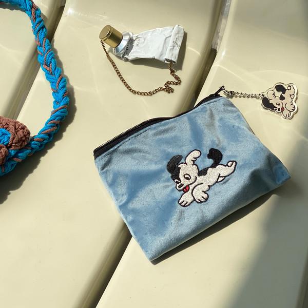 VELVET POUCH _ PUPPY