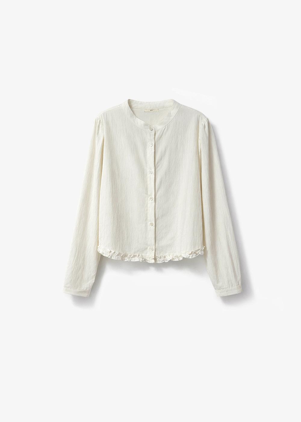 flow frill blouse