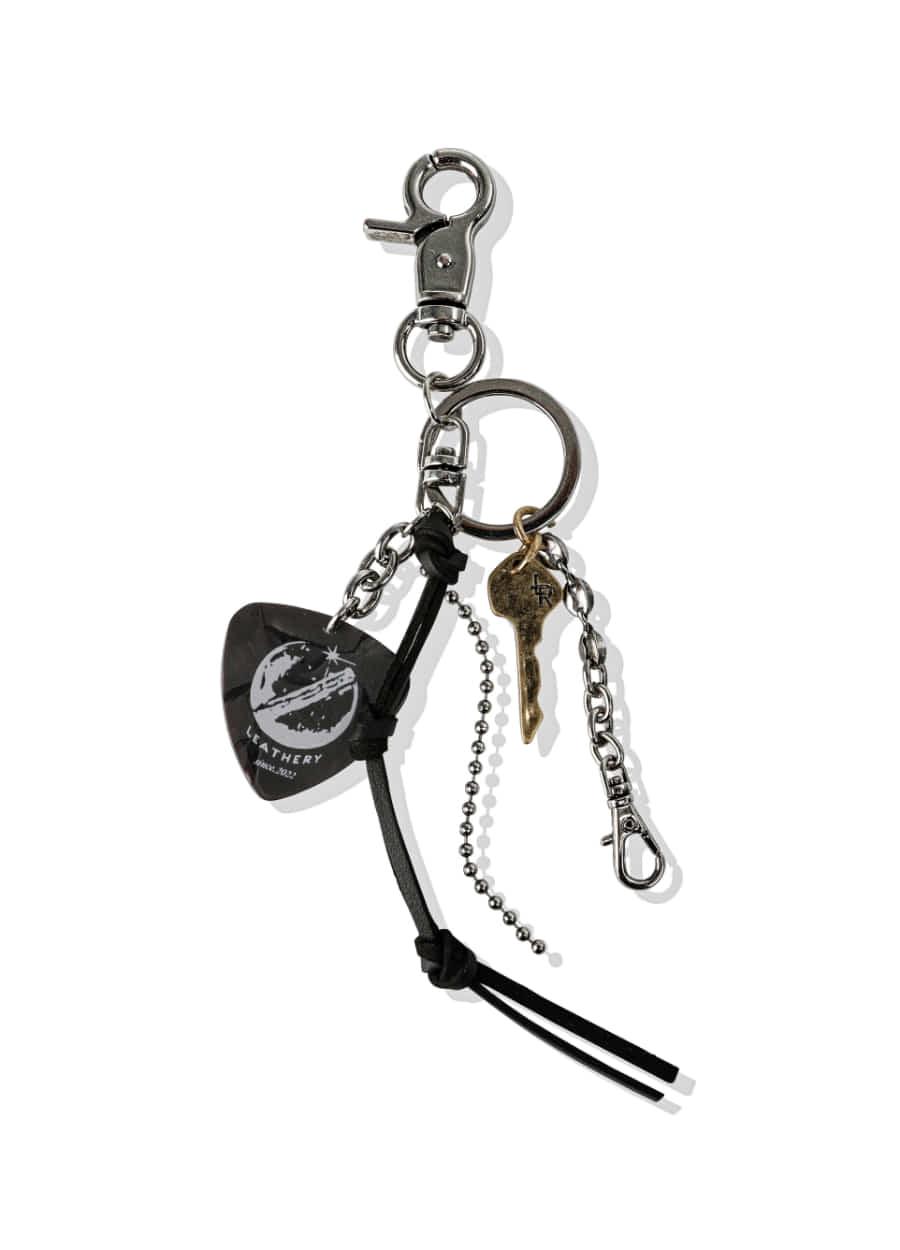 Pick Player Metal Keyring