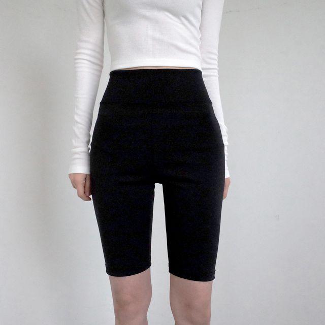 [ 1+1할인 ] 5부 스판 바이크 쇼츠 레깅스