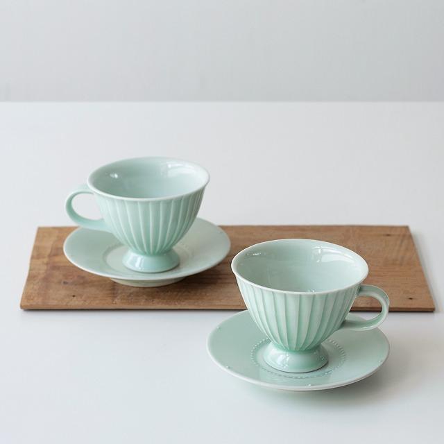 [심스 심지수] 화사한 라인 홍차잔