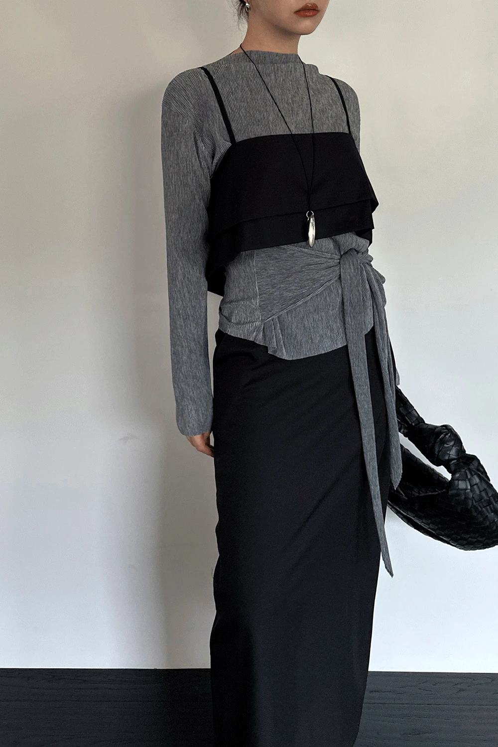 크로우 뷔스티에 2 colors