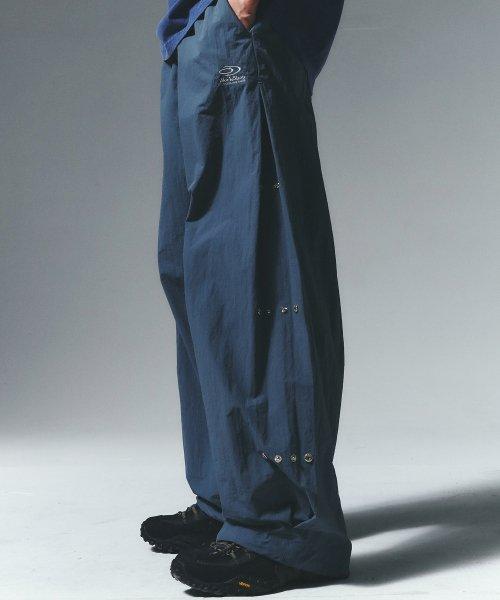 워크샵 사이드 스냅 팬츠 웨일 블루