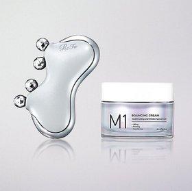 [싱글세트] 경락괄사마사지 리파 카사M1 + 가히 바운싱크림 1개(50ml)