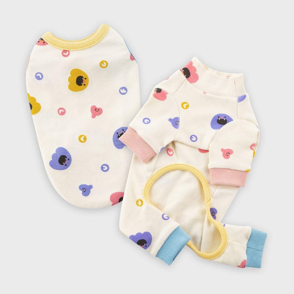 강아지옷 플러비 홈웨어 3종