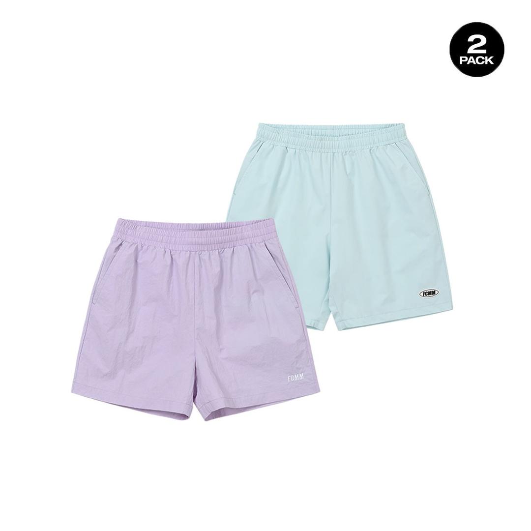 [2PACK] 쿨링 우븐 쇼츠