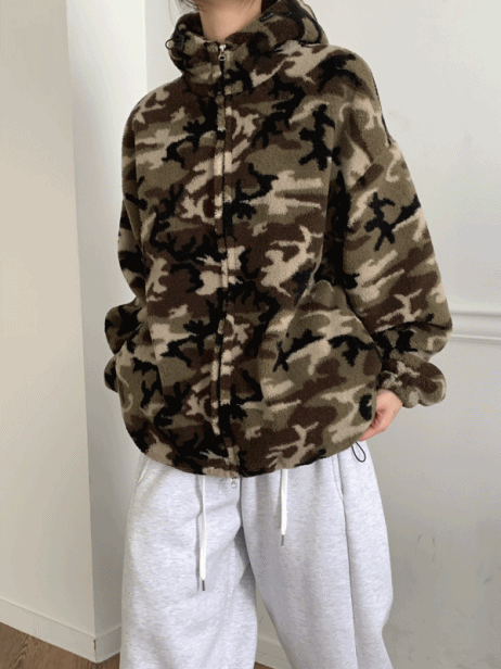 [MD 추천!] 베드 카모 후리스 JP (2 color)