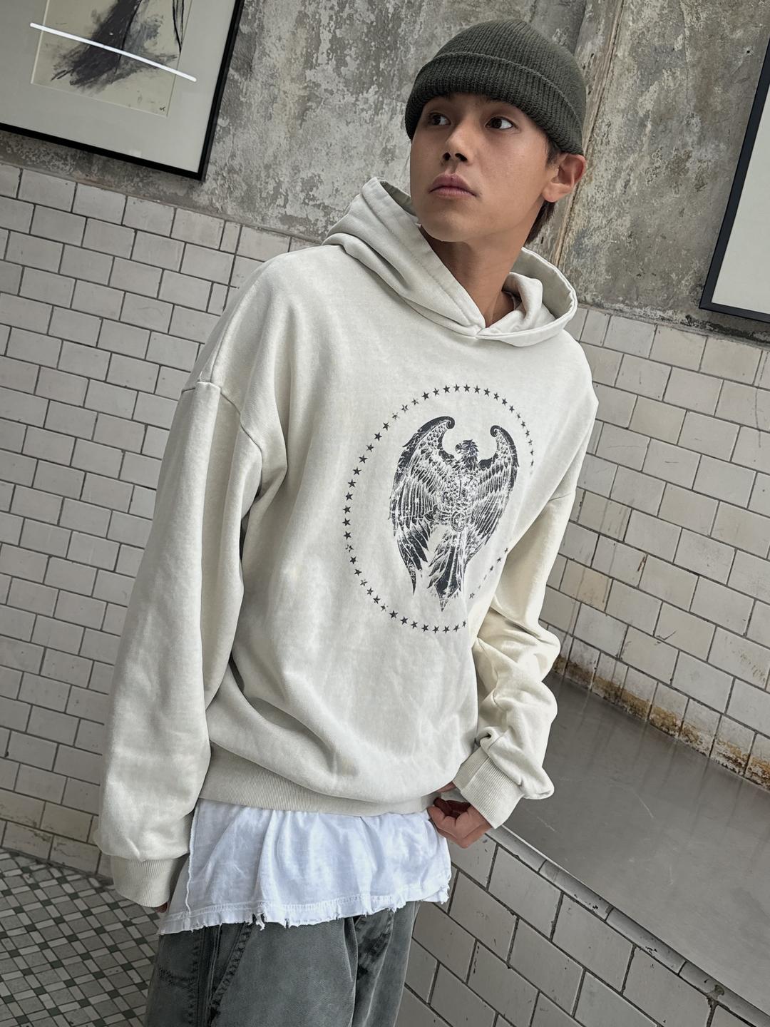 Eagle dyed hood(3Color)