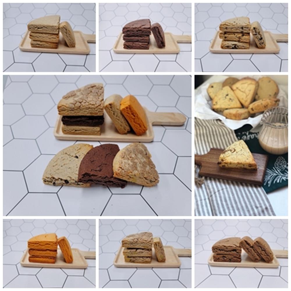 [소락(sorak)]-노오일 비건빵 보리빵 / 보리스콘 [원산지:상세설명에 표시]