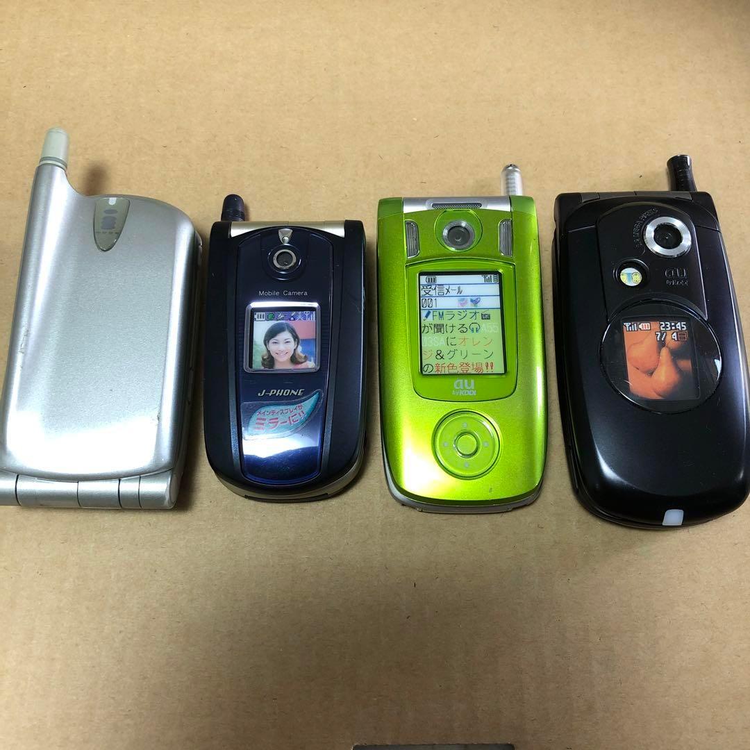 ガラケーモックアップ4種4台セット