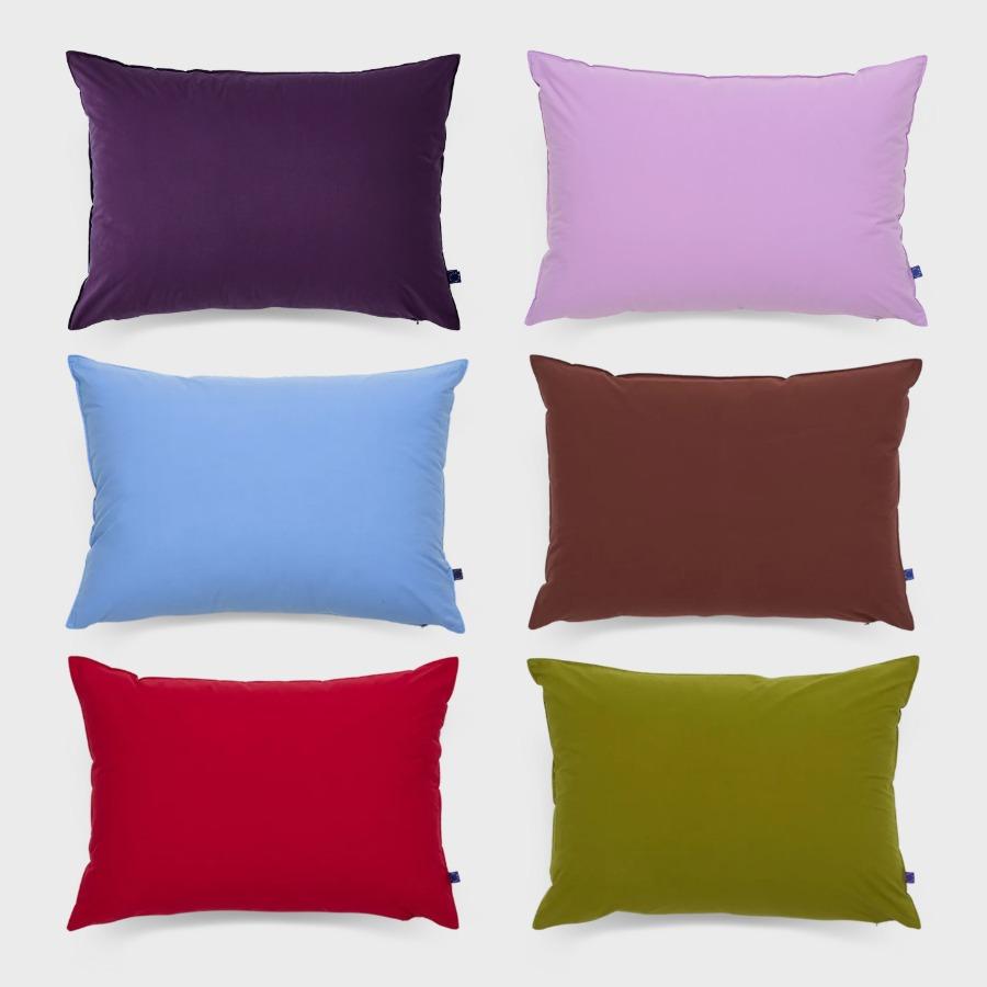 핀카 클래식 60수 고밀도 순면 바이오 솔리드 베개커버 14Colors