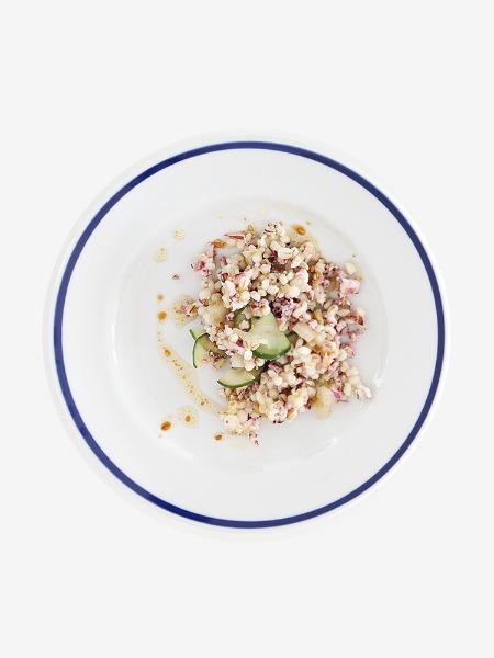 kanesuzu 에쿠시브 블루시엘 접시 21cm