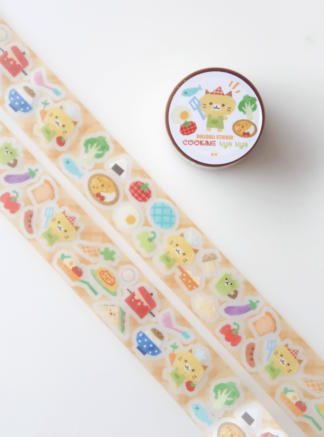DOLLDOLL STICKER - Cooking nyanya