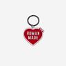 Human Made Heart Keyring Red