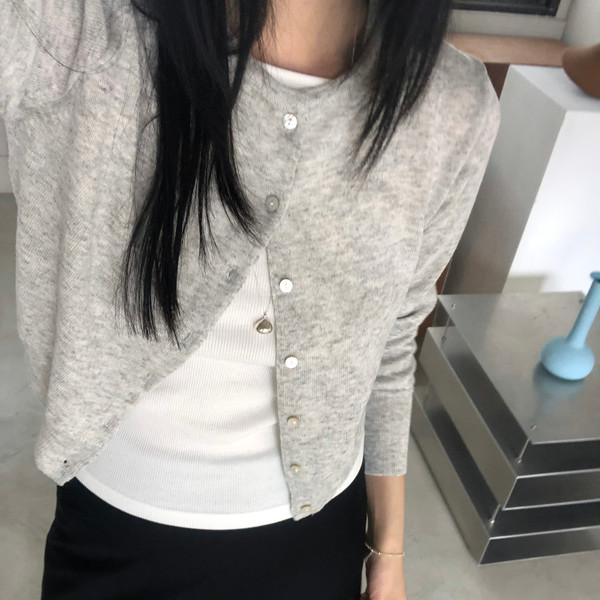 Mellow linen cardigan