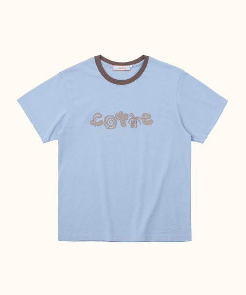 두들가든 티셔츠(스카이)