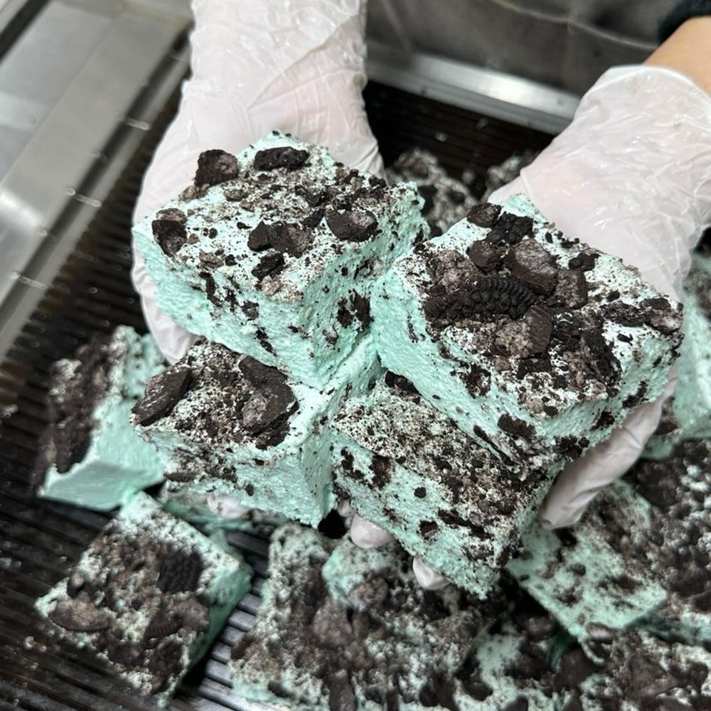 민트초코 마시멜로 3pc 수제마시멜로 퐁신당 마시멜로