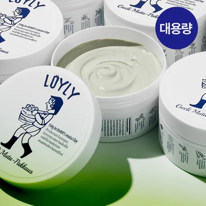 로일리 그린머드 콜라겐 마스크 150g