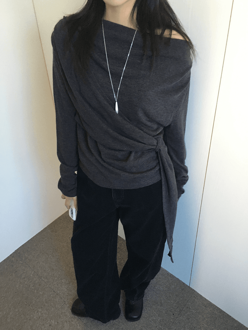 메르시 언발란스 티셔츠 (2color)