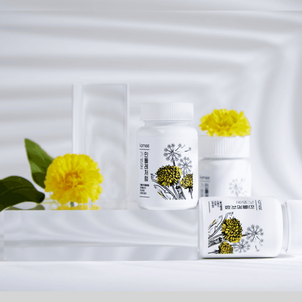 가벼운민들레처럼 자연 소재 민들레 브로멜라인 퀘르세틴 단호박