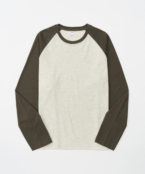 미니멀 래글런 롱 슬리브 (KHAKI)
