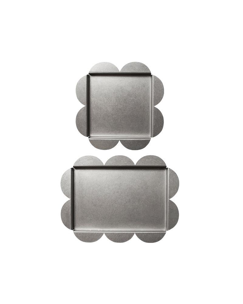 Clover stainless tray 클로버 스테인리스 트레이 (2 sizes)