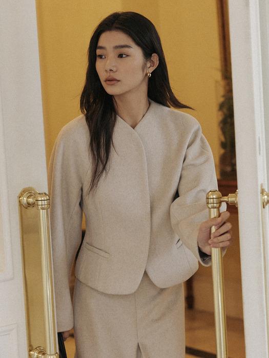 FRENCH WOOL JACKET (2colors)