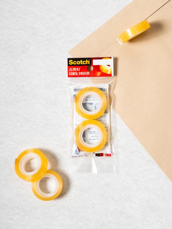 3M 스카치 다용도 리필 테이프 12mmX21m 2개입