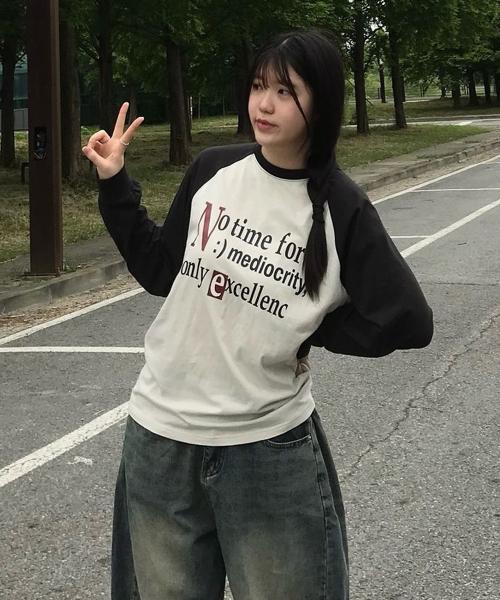 No Time 나그랑 롱슬리브_블랙
