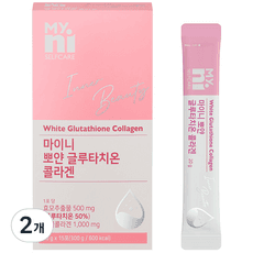 마이니 뽀얀 글루타치온 콜라겐 15p, 300g, 2개