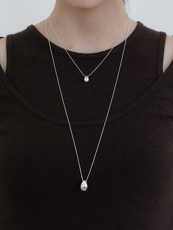 [10/7일 순차 발송] Bold drop necklace