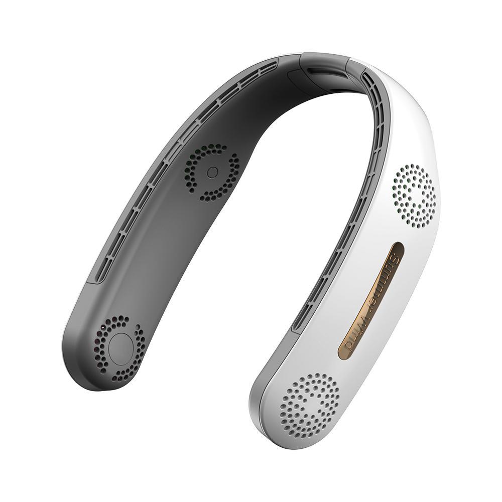 유니영 4모터 휴대용 넥밴드 선풍기 UNF3000 목풍기