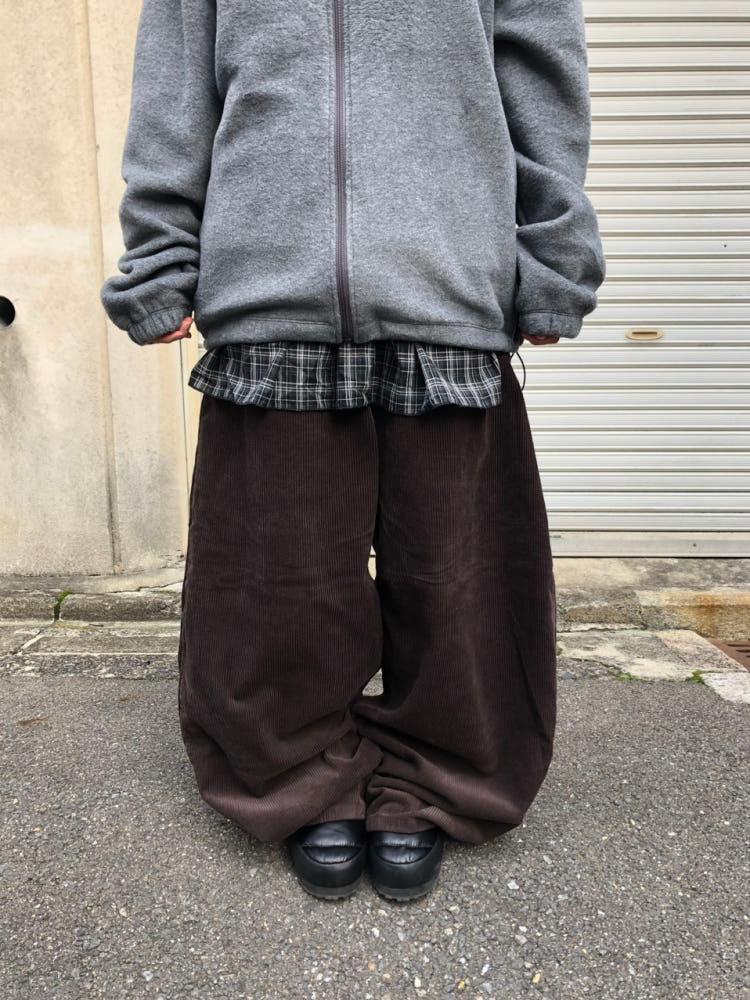 베이직 골덴 코듀로이 메가 와이드 팬츠 (3 color)