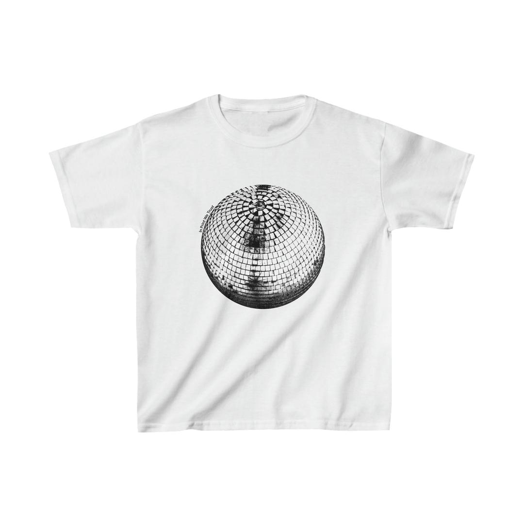 'Studio 54' baby tee - White / XS