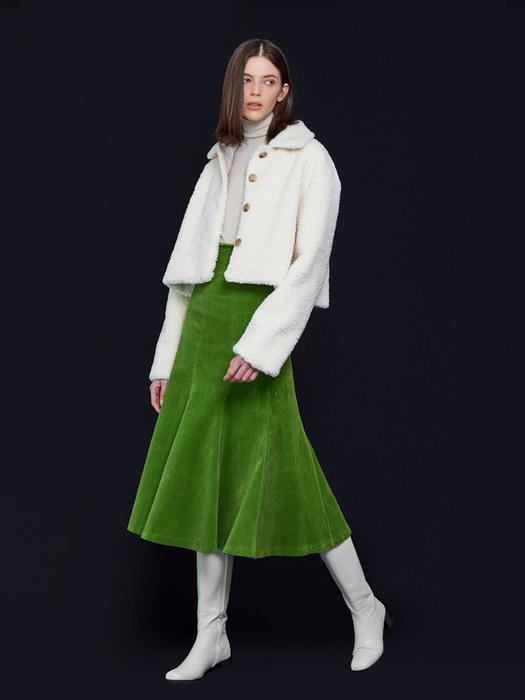 MERMAID CORDUROY SKIRT (2COL)