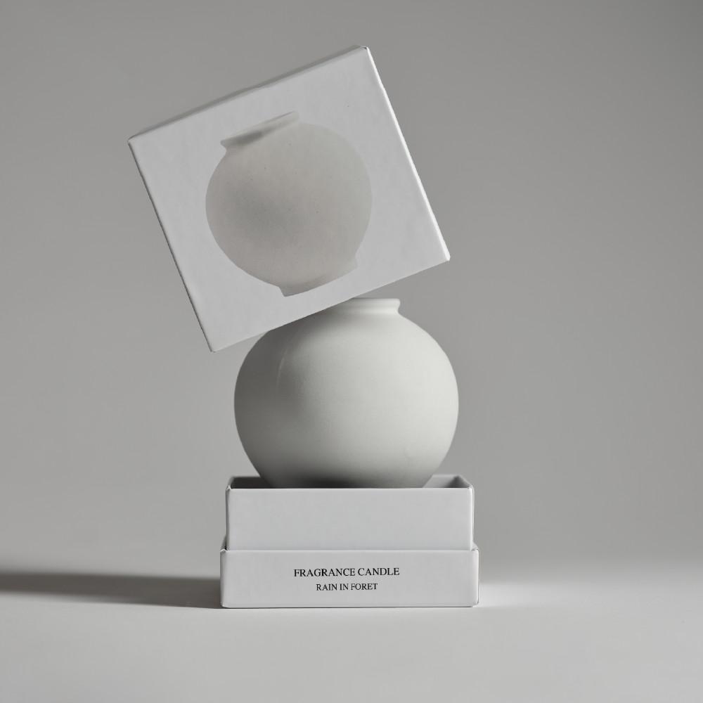 드오디네 달항아리 캔들 레인인포레