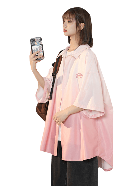 Glody Oversize Short Sleeves Shirt