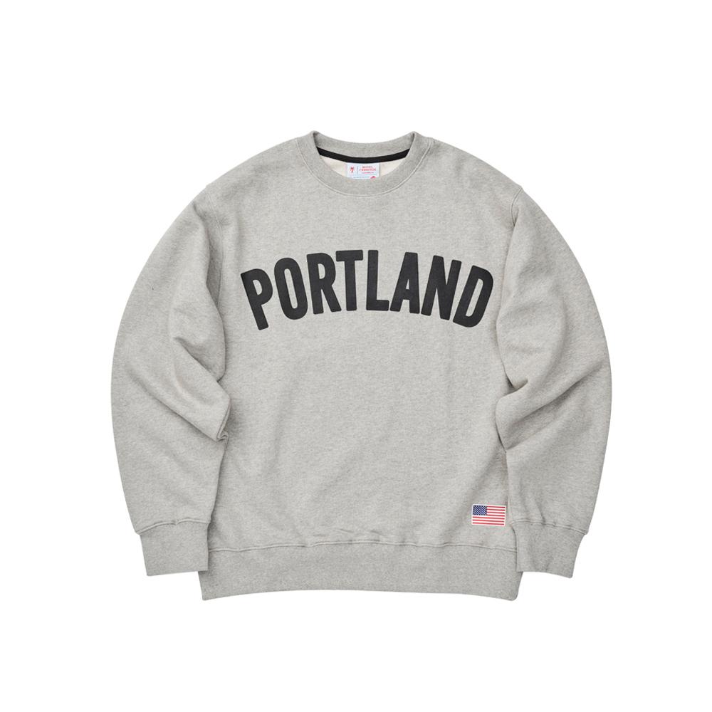 Portland Sweat-Shirt [Gray-Black]