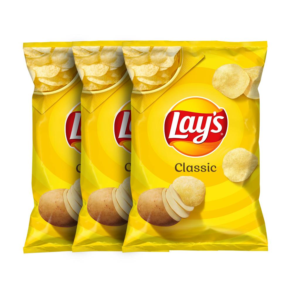 레이즈감자칩 클래식 코스트코 포테이토칩 Lays 미국 구운감자과자 184.2g 3개