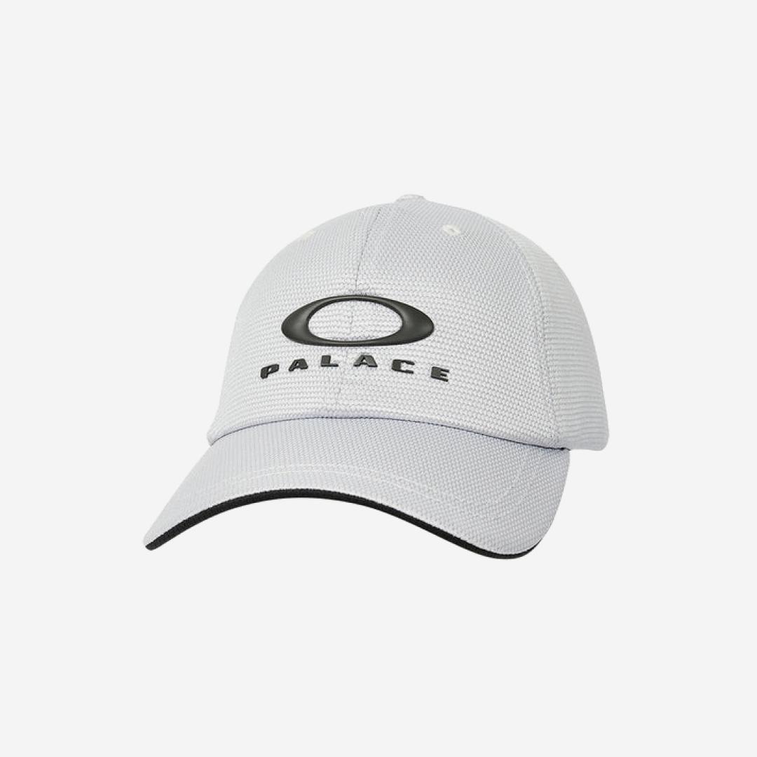 Palace x Oakley 6-Panel Silver Black - 23SS